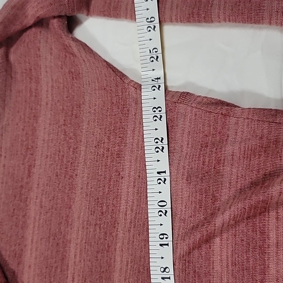 Kuhl Sylvie Linen Blend Long Sleeve Lightweight Knit Pullover Shirt Pink Sz XL - Picture 10 of 16